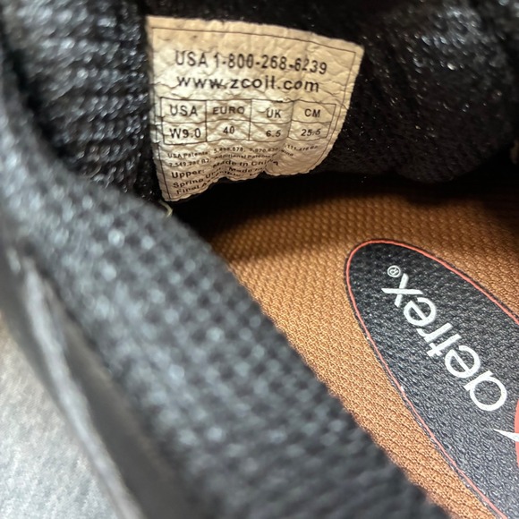 Z Coil Freedom Classic Orthopedic Shoes Womens 9 Black Sneakers Comfort Walking - Picture 8 of 8